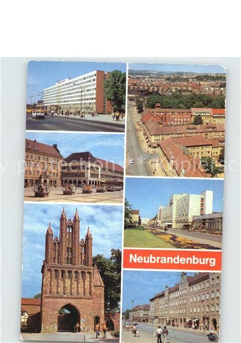 Neubrandenburg Rat des Bezirkes Centrum Warenhaus Frie