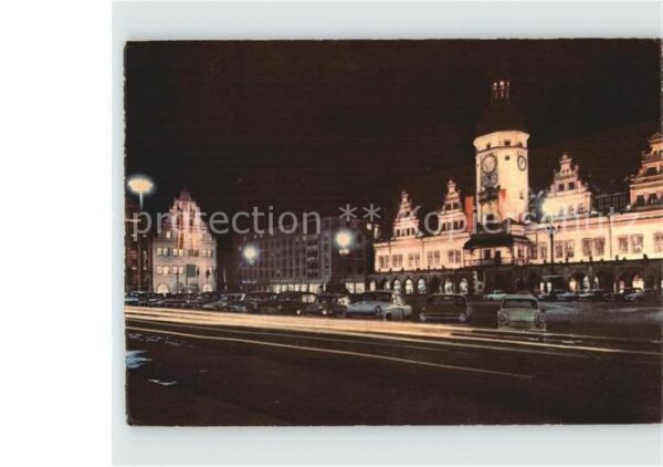 Leipzig Altes Rathaus Alte Waage am Markt Messe