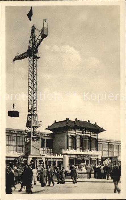 Leipzig Messehalle Kran