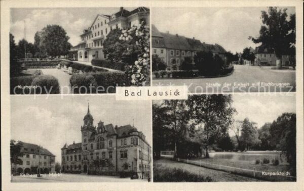 Bad Lausick Kurhotel Strasse der Einheit Fischbrunn
