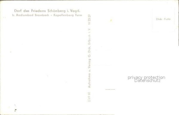 Schoenberg Vogtland Kapellenberg Turm – Bild 2