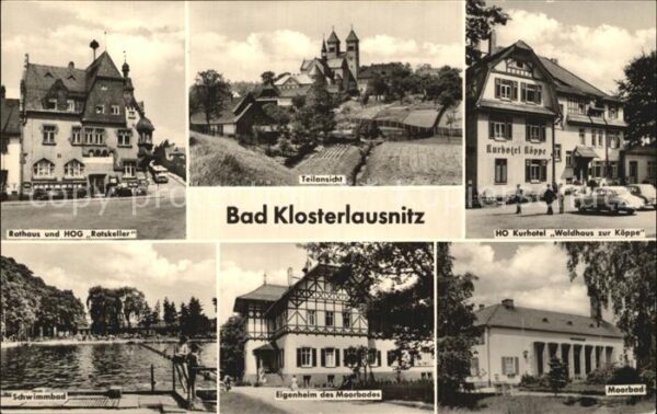 Bad Klosterlausnitz Rathaus HOG Ratskeller Teilansicht HO H