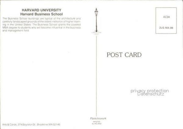 Cambridge Massachusetts Havard University Business School Air v – Bild 2