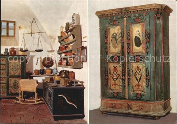 Perschen Bauernmuseum Küche und Bauernschrank