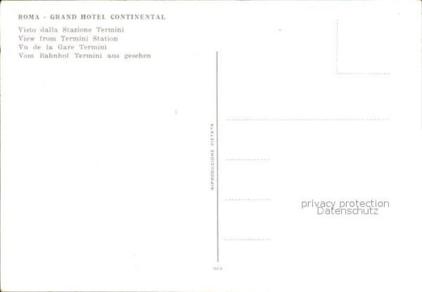 Roma Rom Grand Hotel Continental – Bild 2