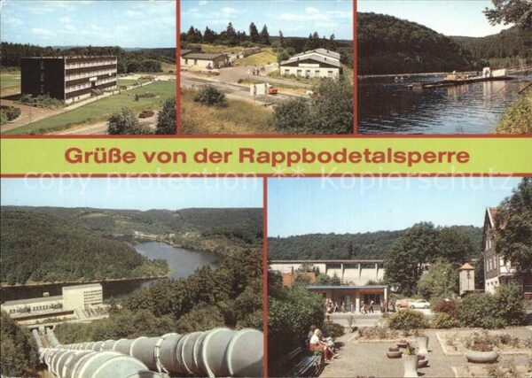 Rappbodetalsperre Teilansichten Kraftwerk