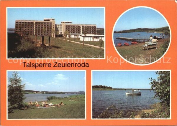 Zeulenroda-Triebes FDGB Erholungsheim Talsperre Zeulenroda