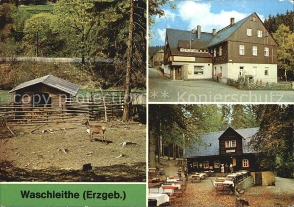 Waschleithe Tierpark Gaststätte Osterlamm und Köhle