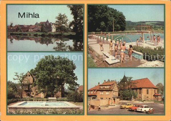 Mihla An der Werra Freibad Graues Schloss Mar