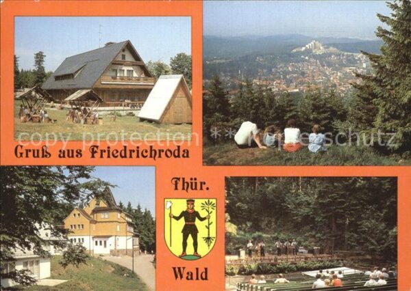 Friedrichroda Heuberghaus am Rennsteig Adolphsblick S