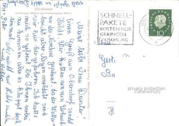 Christlessee mit Kratzer und Trettachspitze – Bild 2