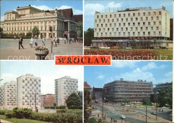 Wroclaw Gmach Opery Hotel Panorama Ulica Jozefa