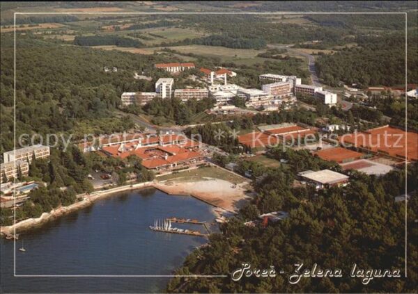 Porec Zelena laguna Hotel Albatros Fliegerauf