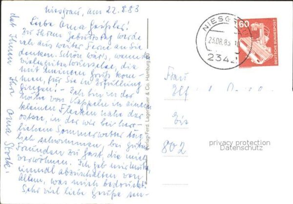 Kappeln Schlei Leuchtturm Teilansicht Segelboot Dorfpa – Bild 2