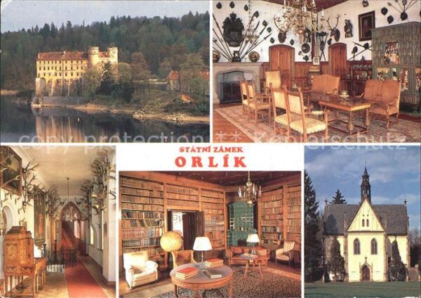 Orlik nad Vltavou Statni zamek Orlik Velky rytirsky sal m