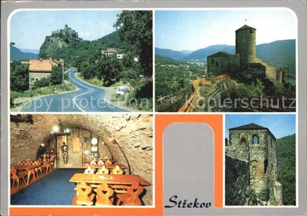 Strekov Usti nad Labem Goticky hrad zalozeny za