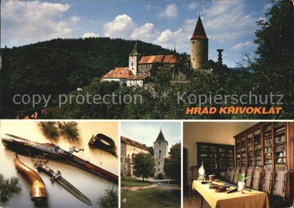 Hrad Krivoklat Expozice Lovecke zbrane Prvni nadvori s