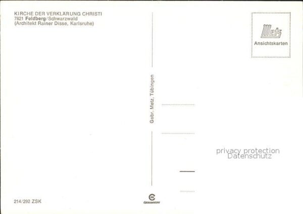 Feldberg Schwarzwald Kirche der Verklärung Christi – Bild 2