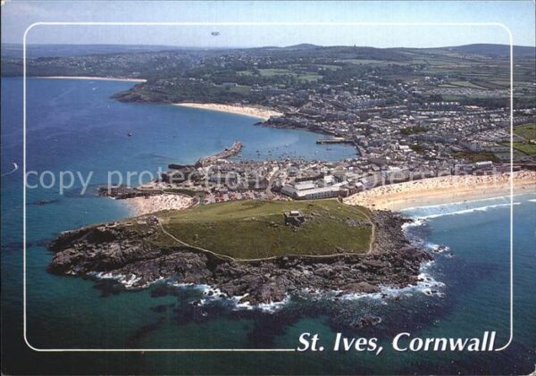 St Ives Cornwall Fliegeraufnahme