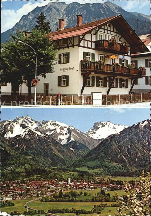 Oberstdorf Gästehaus Wolfgang Haus Gesamtansicht