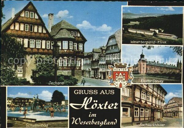 Hoexter Weser Dechanei Weserbergland Klinik Kloster C