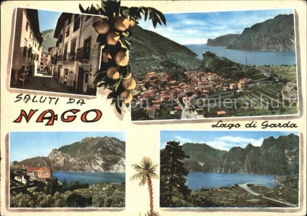 Nago Lago di Garda Dorfmotiv Panorama
