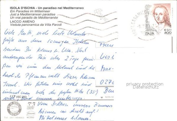 Lacco Ameno Veduta panoramica da Villa Parodi – Bild 2