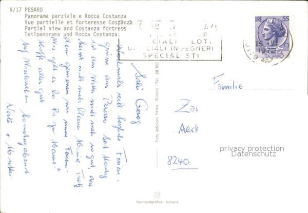 Pesaro Panorama parziale e Rocca Costanza – Bild 2