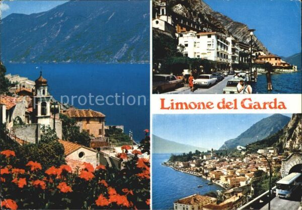 Limone sul Garda Kirche Gardasee Tunnel