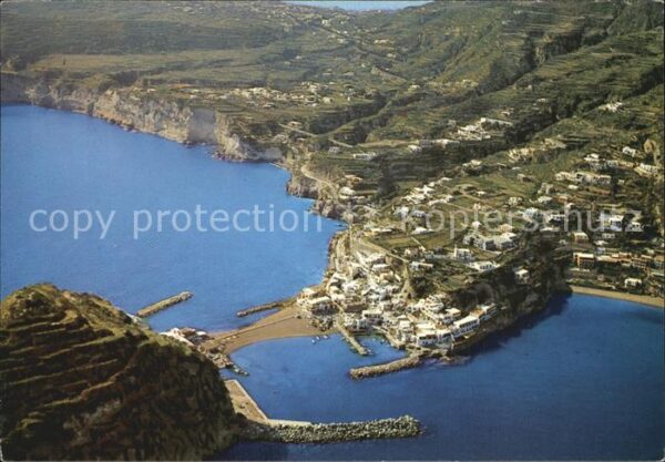 Isola d Ischia S Angelo Fliegeraufnahme