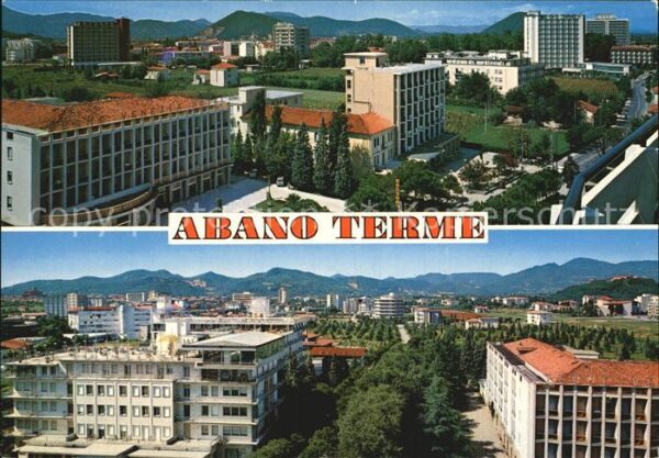 Abano Terme Panorama Teilansicht
