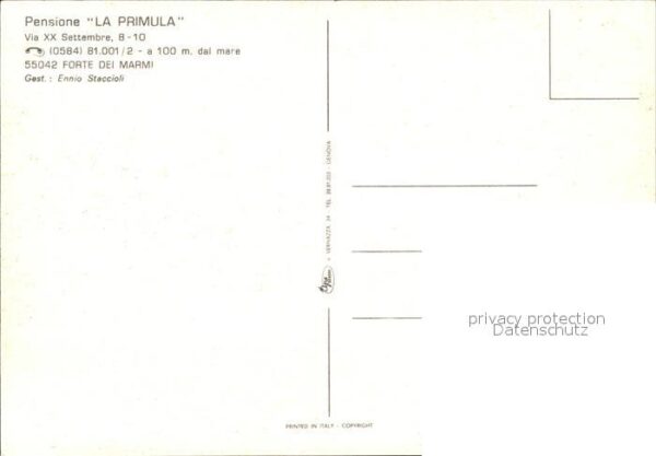 Forte dei Marmi Pensione La Primula – Bild 2