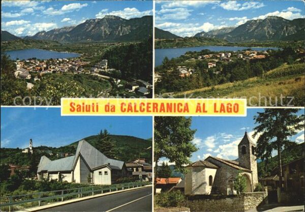 Valsugana Calceranica al Lago Panorama Chiesa Par