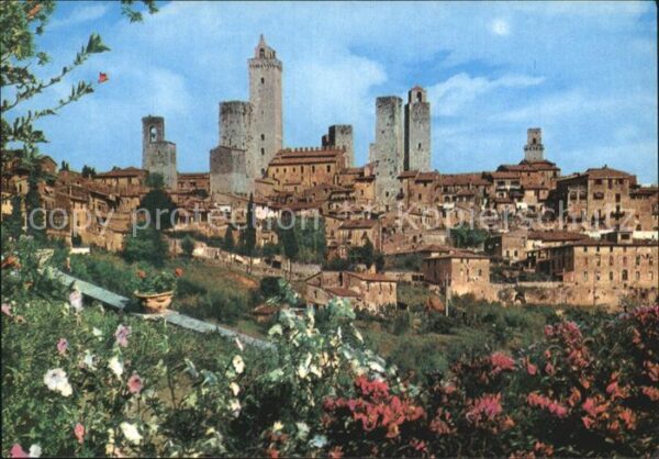 San Gimignano Stadtansicht Panorama