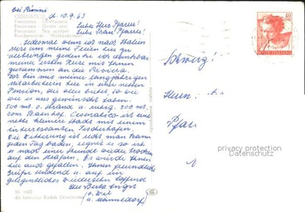 Cesenatico Stadtansicht Wolkenkratzer – Bild 2