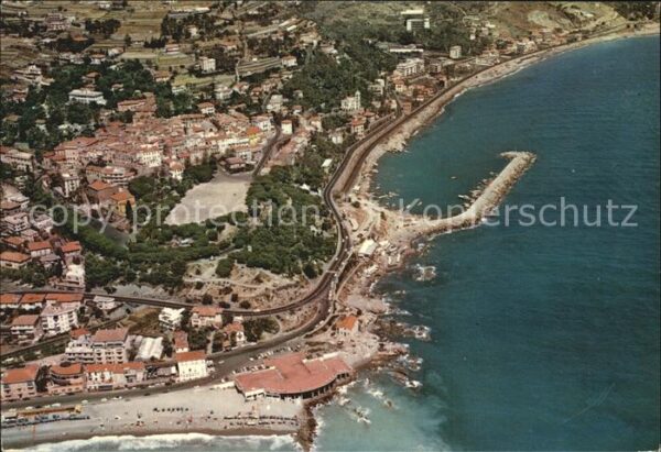 Bordighera Panorama Luftbild