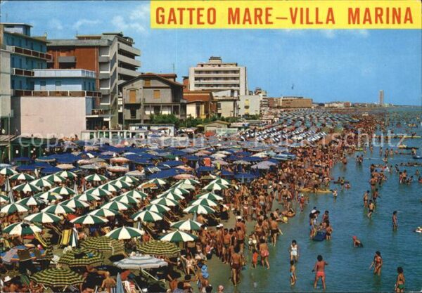 Gatteo Mare Strand Panorama