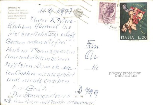 Viareggio Kanal Burlamacco – Bild 2