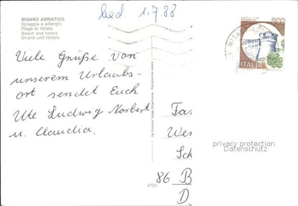 Misano Adriatico Strand Hotels – Bild 2
