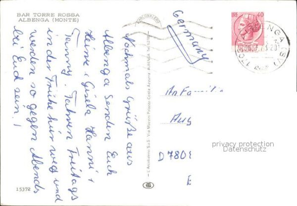 Albenga Bar Torre Rossa – Bild 2