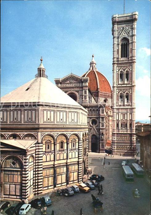 Firenze Florenz Kathedrale Glockenturm