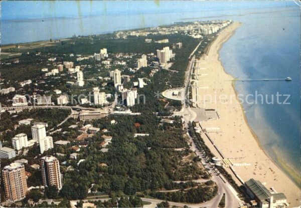 Lignano Pineta Luftbild Strand