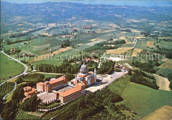 Asti Colle Don Bosco Luftbild