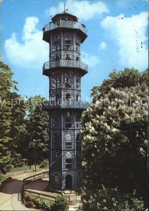 Loebau Sachsen Aussichtsturm Löbauer Berg