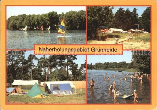 Gruenheide Mark Werlsee Campingplatz Möllensee Peetzsee