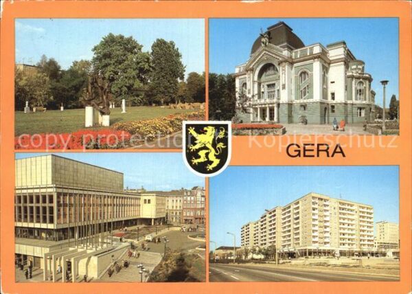 Gera Park Opfer Faschismus Theater Haus der