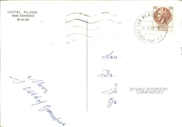 Sanremo Hotel Plaza – Bild 2
