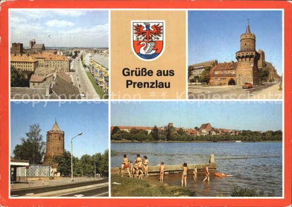 Prenzlau Mitteltorturm Blindower Torturm Badestr