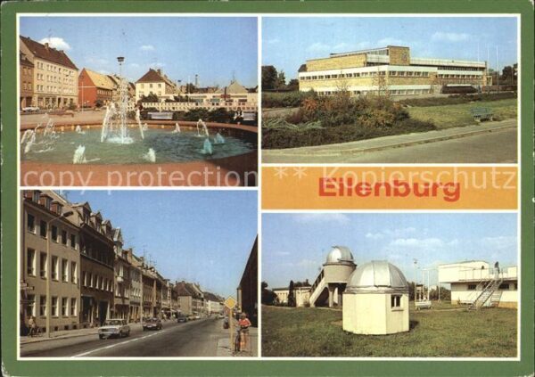 Eilenburg Markt Schwimmhalle Sternwarte Leipziger