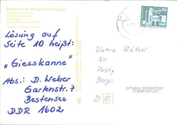 Bestensee Schleusenhaus Gallunsbrück Tonsee – Bild 2